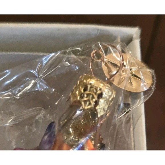 NWT Christopher Radko Glass Christmas Ornament Stacked Gifts Hand-Painted - Picture 3 of 9